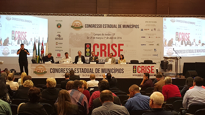 Congresso Paulista de Municípios acontece em outubro, em Campos de Jordão