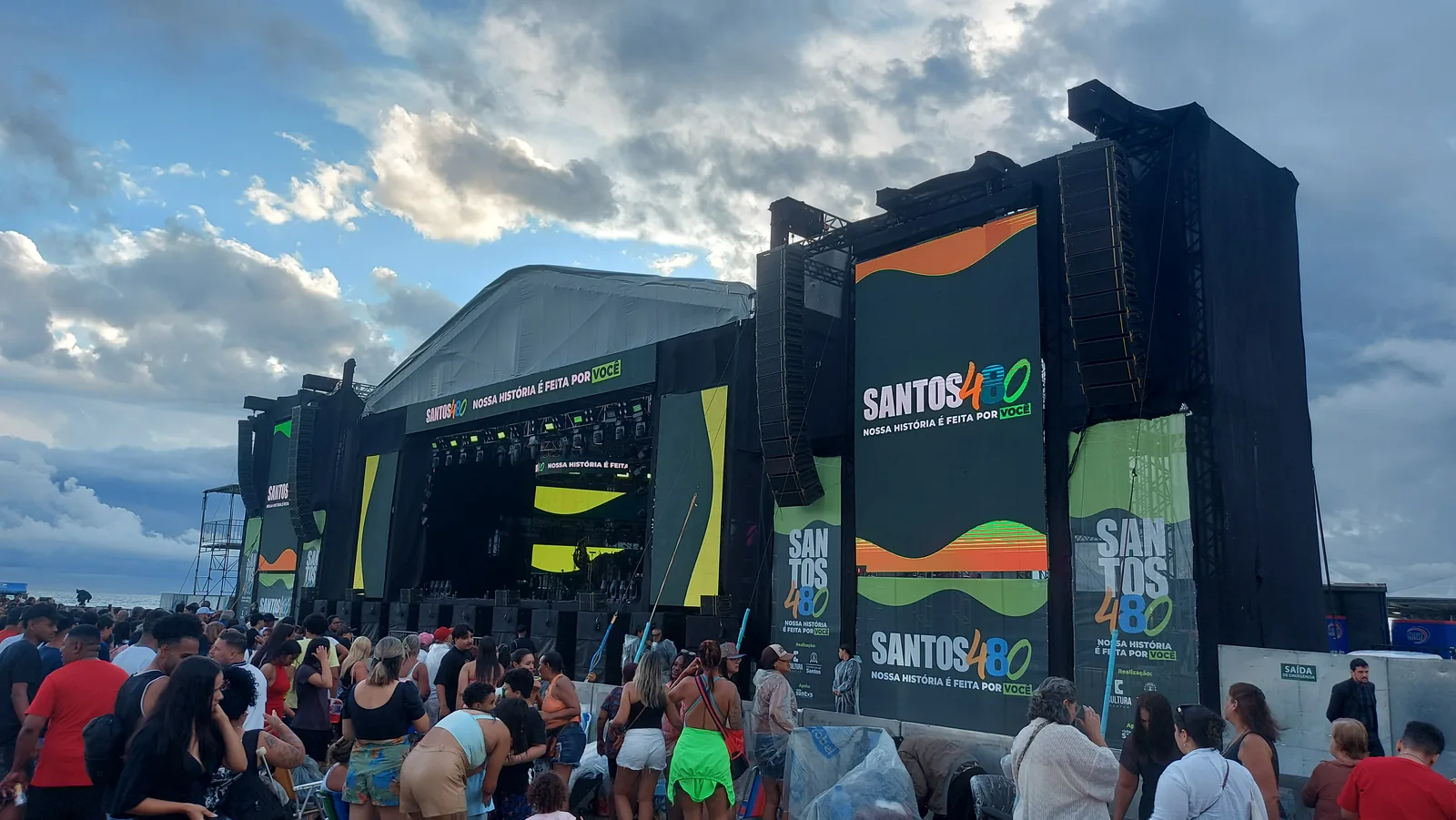 Shows Aniversário de Santos 480 Anos 2026